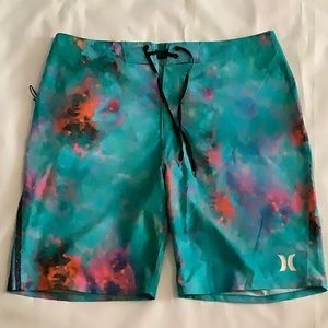 Hurley John John Florence JJF 3 Phantom Nebula Board Shorts Size 33